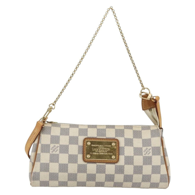 【日本直送】路易威登 Damier Azur Eva 肩背包 2way N55214 LV Auth 159304-12