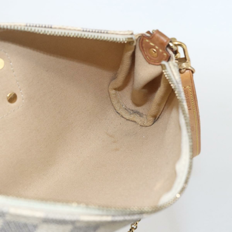 【日本直送】路易威登 Damier Azur Eva 肩背包 2way N55214 LV Auth 159304-19