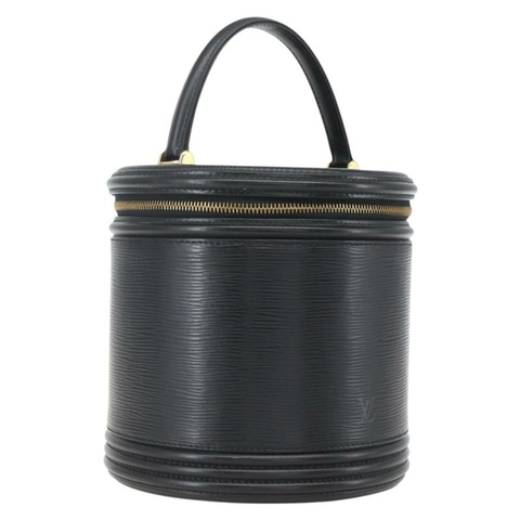 路易威登 Epi Cannes 手提包 黑色 M48032 LV Auth am10274