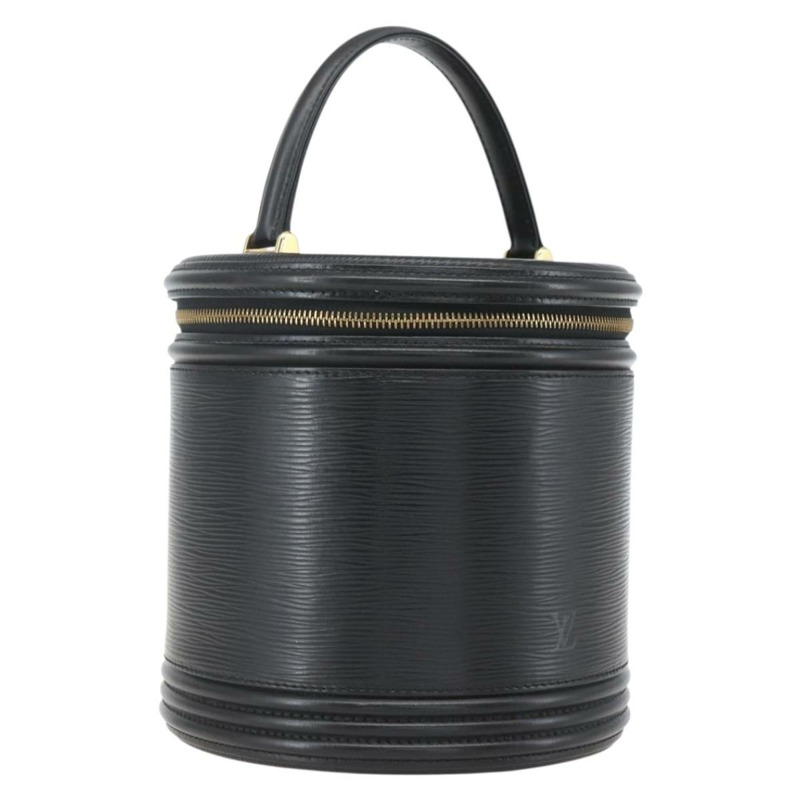 【日本直送】路易威登 Epi Cannes 手提包 黑色 M48032 LV Auth am10274-0