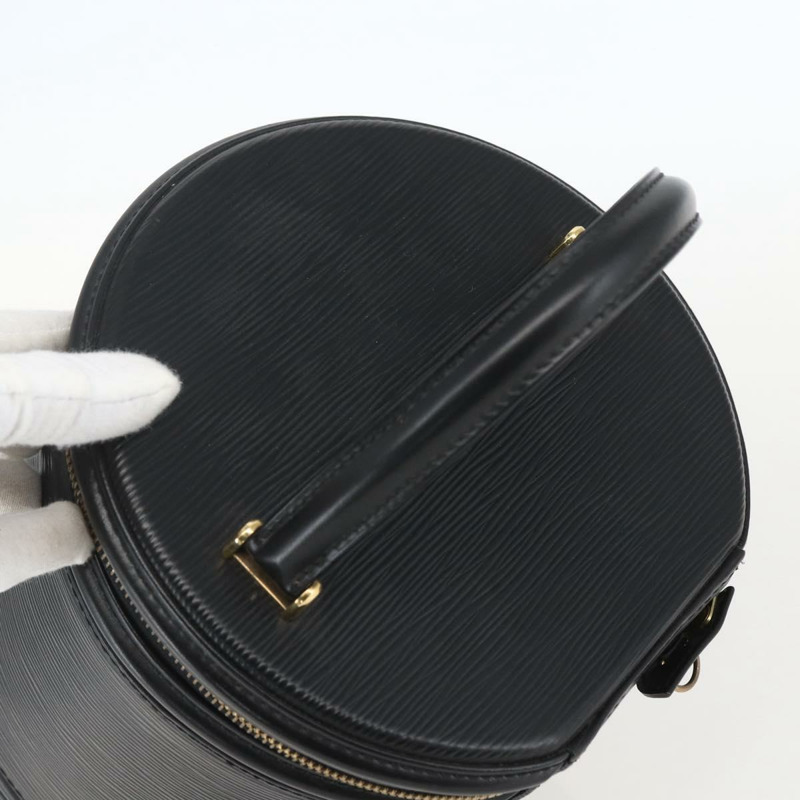 【日本直送】路易威登 Epi Cannes 手提包 黑色 M48032 LV Auth am10274-4