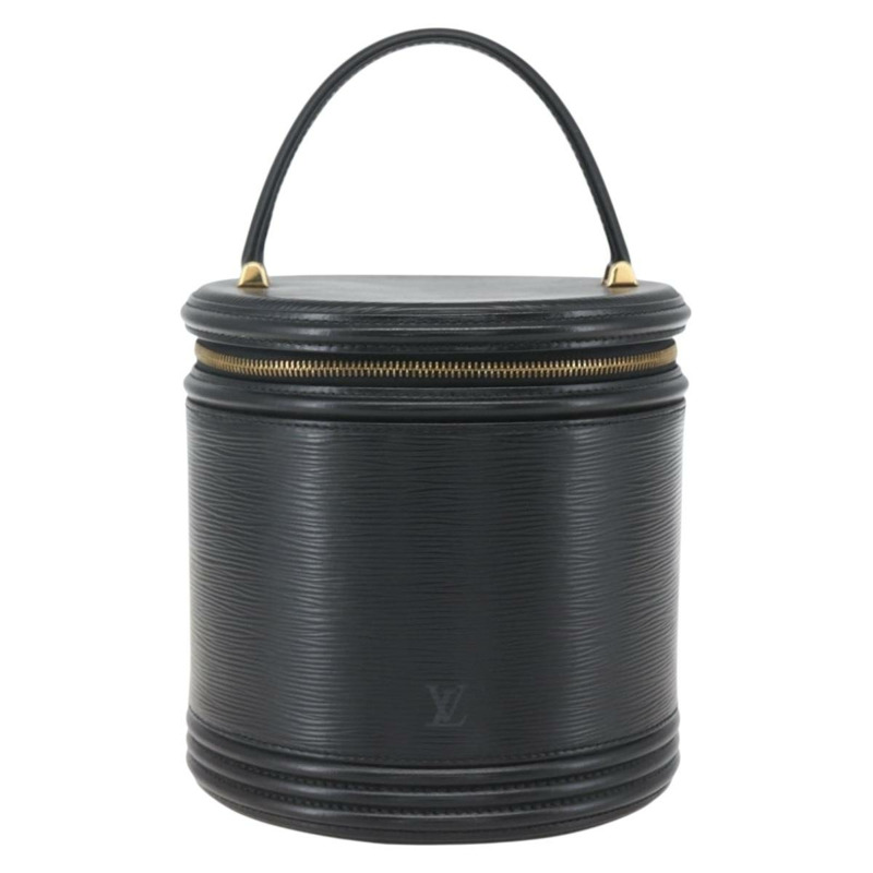 【日本直送】路易威登 Epi Cannes 手提包 黑色 M48032 LV Auth am10274-12