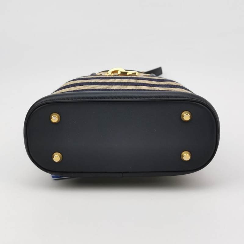 Dior C'est Dior小號牛皮拼色金屬鎖扣斜挎包單肩包-5