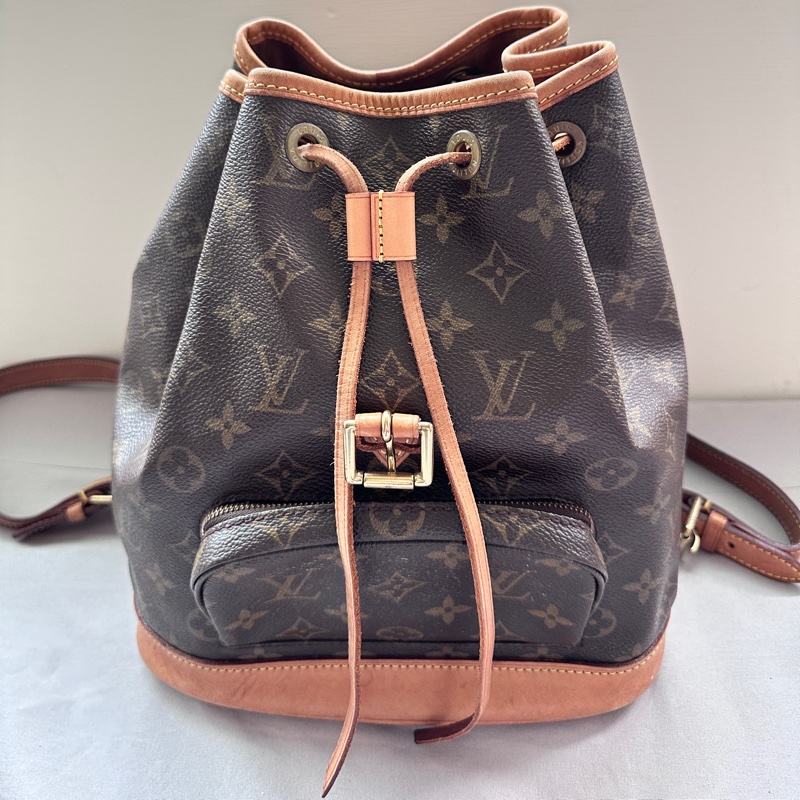 LV老花雙肩包vintage中古經典款 中號-1