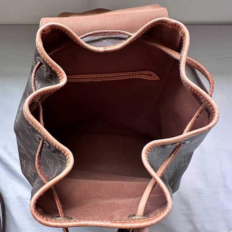 LV老花雙肩包vintage中古經典款 中號-20