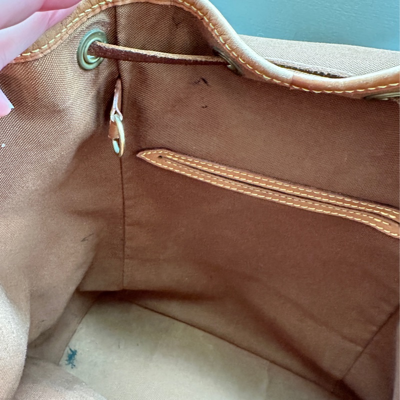 LV老花雙肩包vintage中古經典款 中號-31