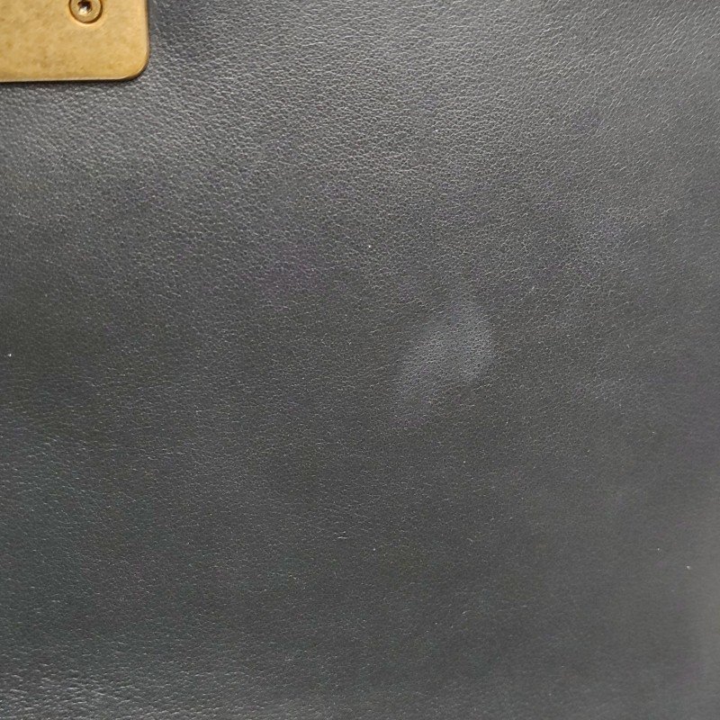 Chanel Leboy季節限定款中號牛皮拼色方形雙C鎖扣單肩包-10