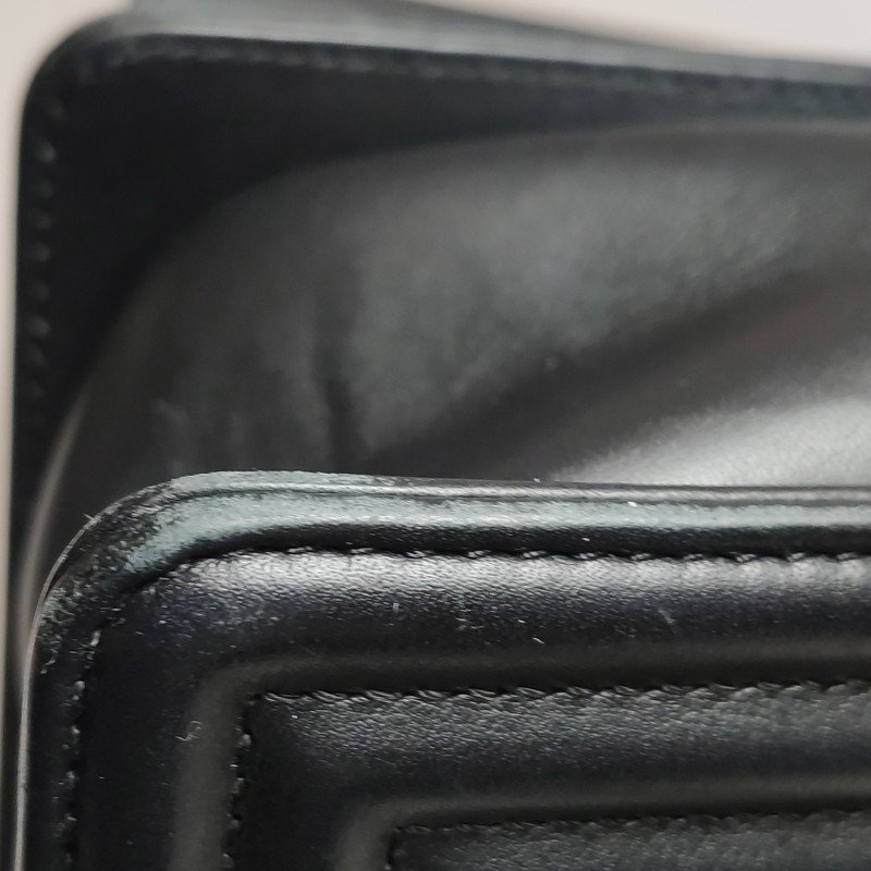 Chanel Leboy季節限定款中號牛皮拼色方形雙C鎖扣單肩包-19