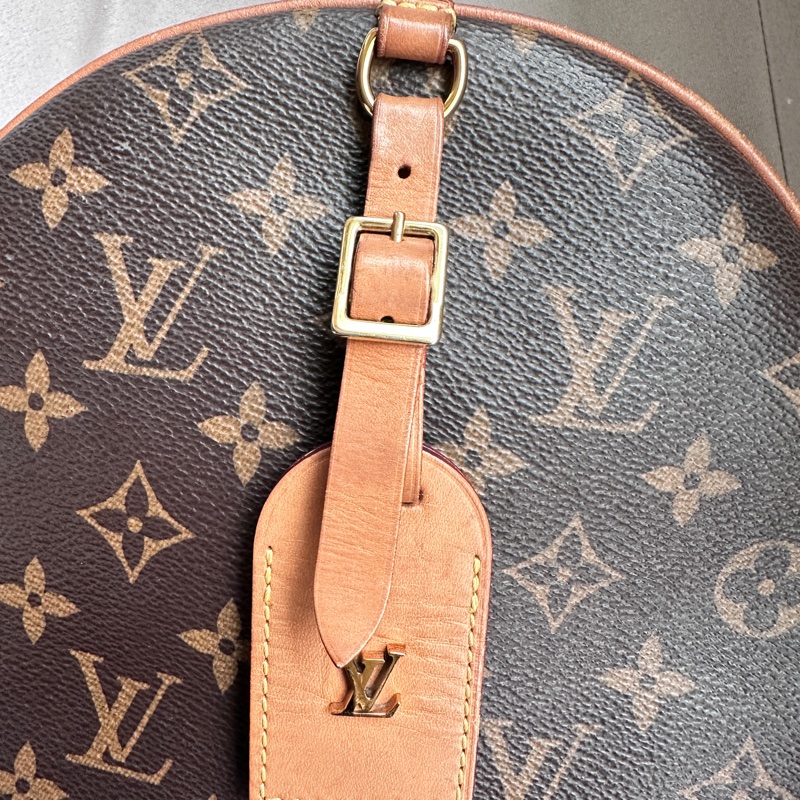 LV路易威登/Louis Vuitton 經典老花登機牌圓餅/劉亦菲同款-1