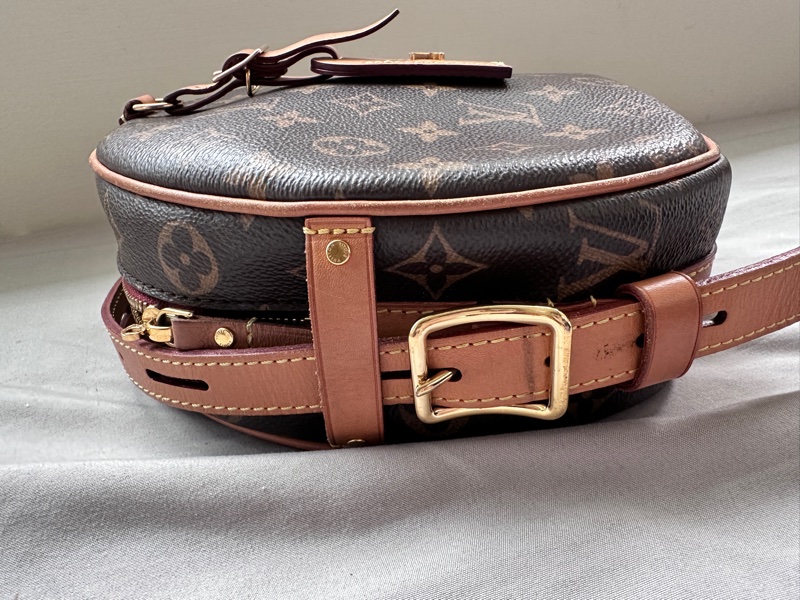 LV路易威登/Louis Vuitton 經典老花登機牌圓餅/劉亦菲同款-3