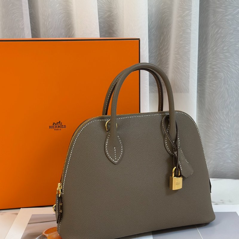 HERMES Bolide 25 - 灰金 W-2