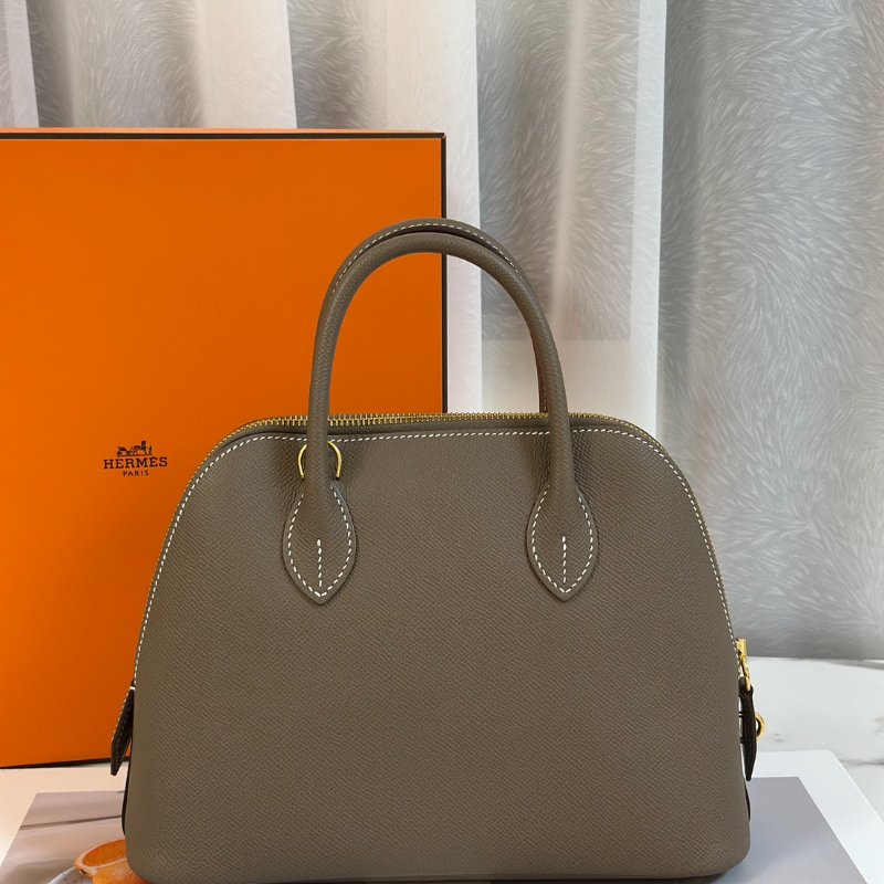 HERMES Bolide 25 - 灰金 W-4