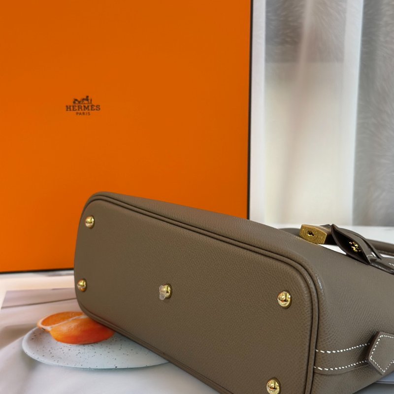 HERMES Bolide 25 - 灰金 W-5
