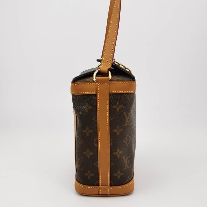 Louis Vuitton(LV)Virgil Milk Box植鞣革Monogram印花斜挎包-3