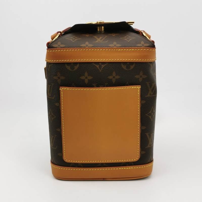 Louis Vuitton(LV)Virgil Milk Box植鞣革Monogram印花斜挎包-4