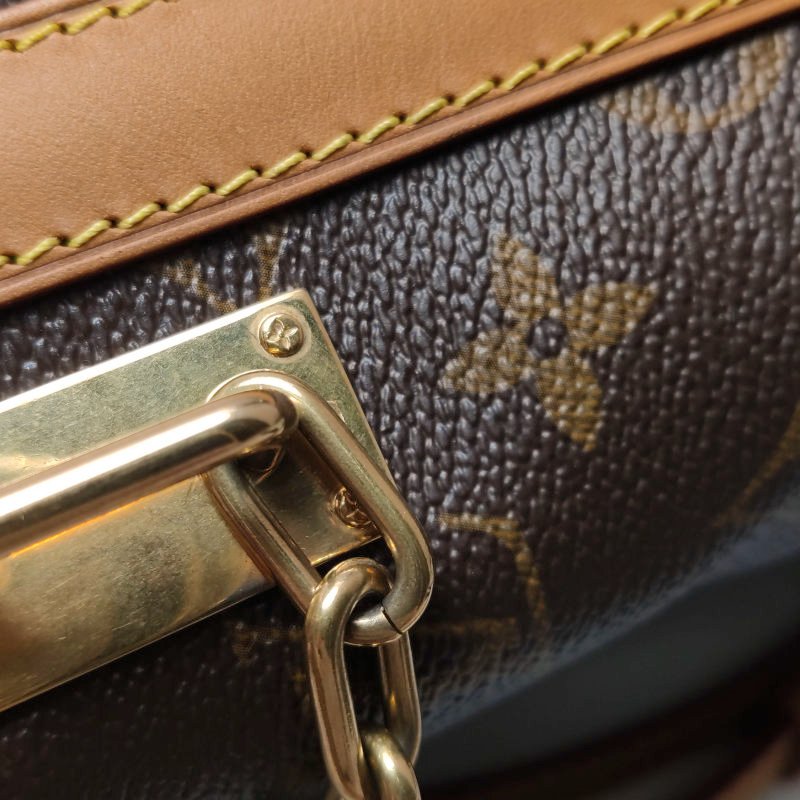Louis Vuitton(LV)Virgil Milk Box植鞣革Monogram印花斜挎包-11