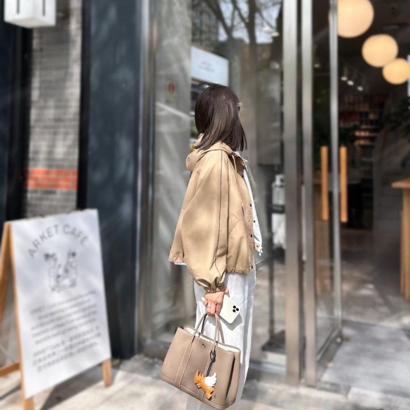 HERMES Garden party 30 - 大象灰 B-14