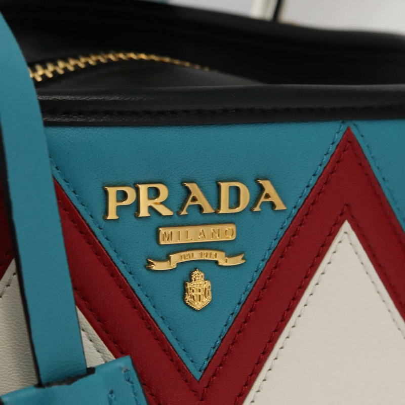 【日本直送】PRADA 尼龍皮革雙肩包 多色金色 正品 am10244SAM-19