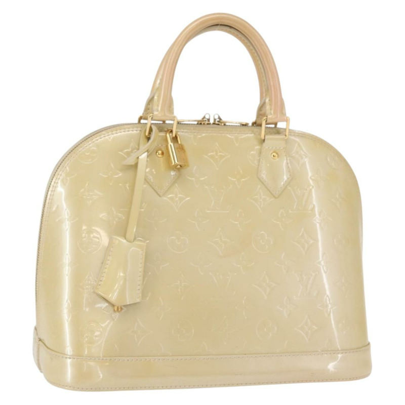 【日本直送】路易威登 Monogram Vernis Alma 小號手袋 Rose Florentin M91614 正品 ka1303-0