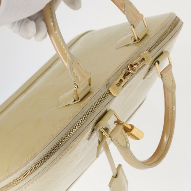 【日本直送】路易威登 Monogram Vernis Alma 小號手袋 Rose Florentin M91614 正品 ka1303-5