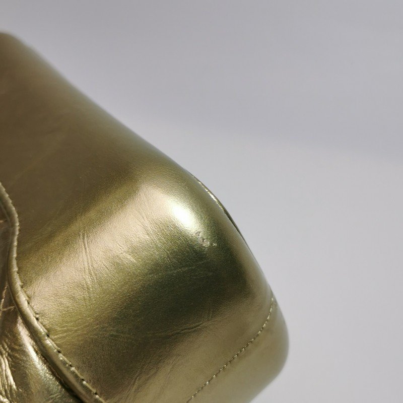 Chanel Gabrielle流浪包小號油蠟皮菱格絎縫雙鏈條設計單肩包斜挎包-15