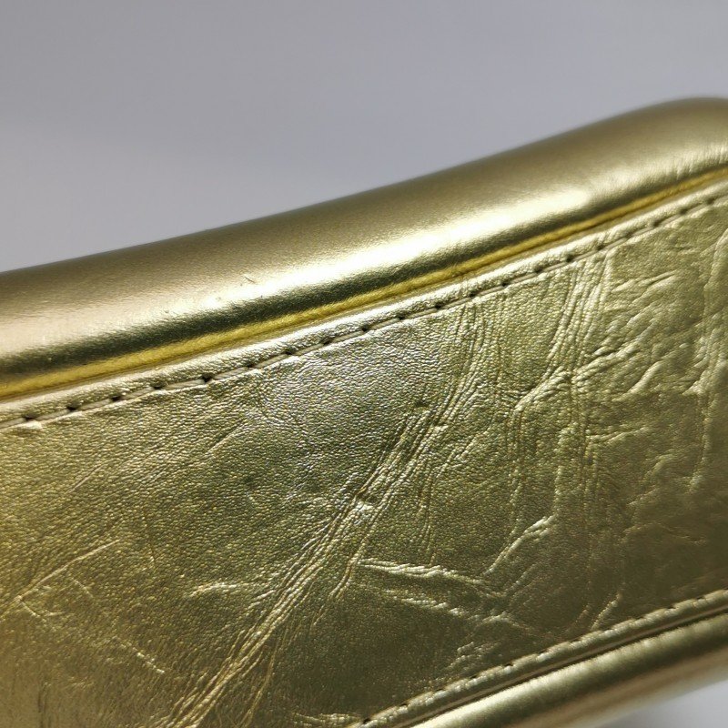 Chanel Gabrielle流浪包小號油蠟皮菱格絎縫雙鏈條設計單肩包斜挎包-18