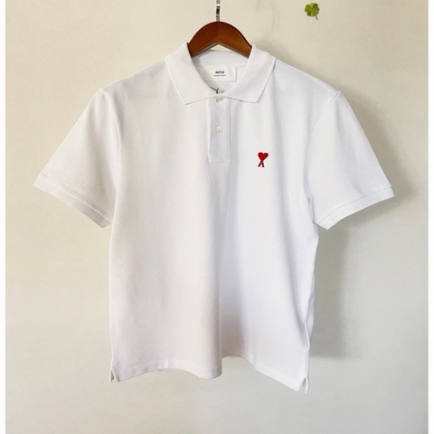 Ami Paris❣️Polo 白色 男女均可 #S M L