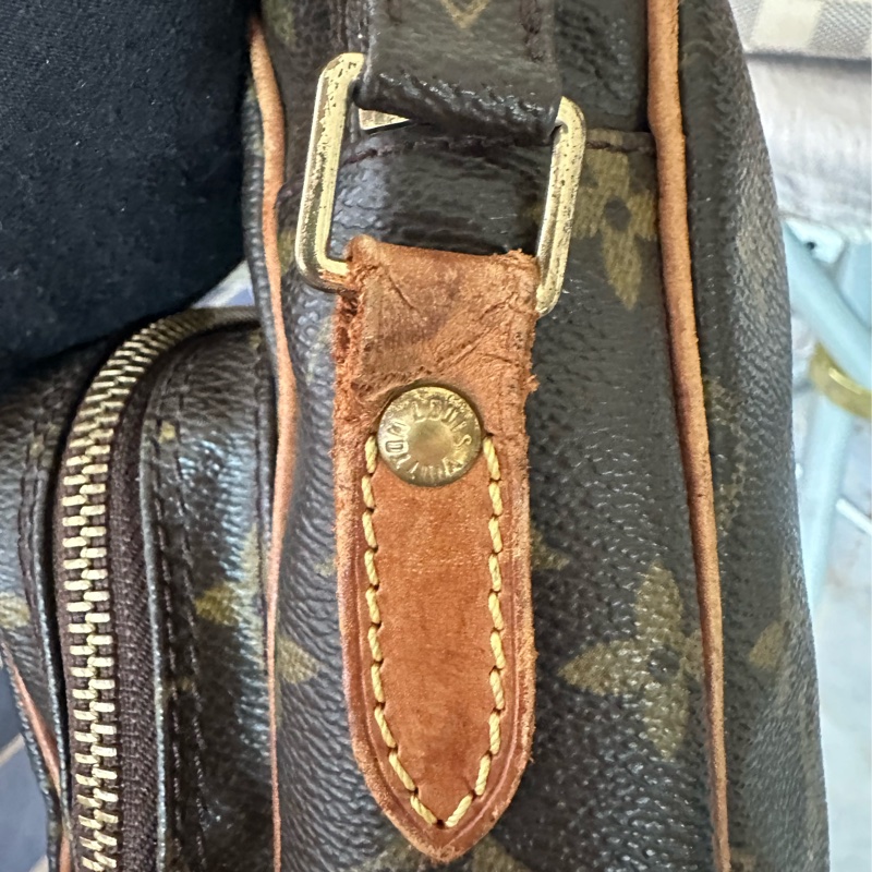 LV雙層相機包 老花斜背包 肩背包-24