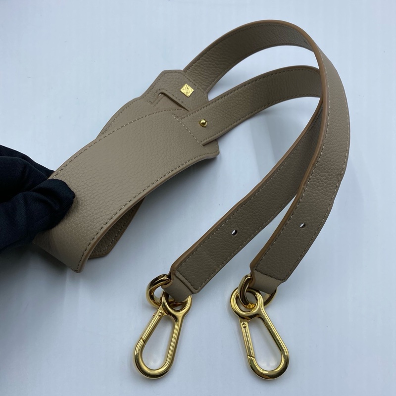 98新羅意威/Loewe Puzzle 沙色幾何包 中號，無附件-8