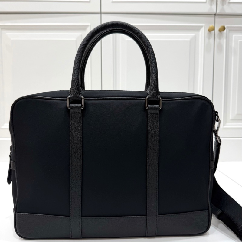 BURBERRY 黑色 尼龍 筆電包 電腦包 公事包 文件包 肩背包 側背包 斜背包-4