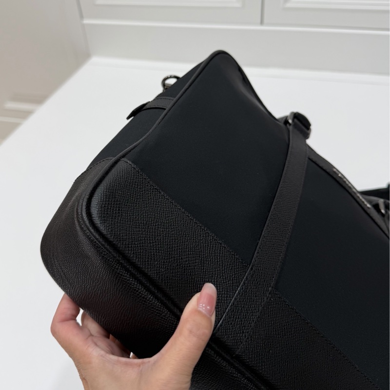 BURBERRY 黑色 尼龍 筆電包 電腦包 公事包 文件包 肩背包 側背包 斜背包-12