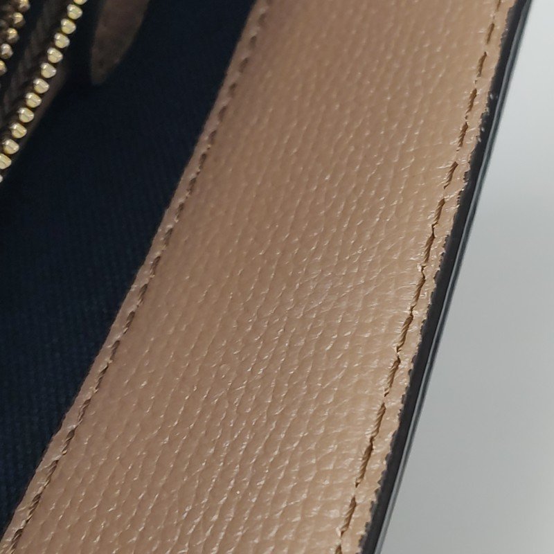 Burberry Camberley中號牛皮帆布純色字母logo單肩包-8