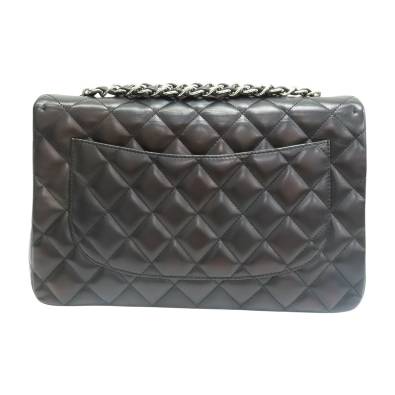 黑色 羊皮 COCO 30 鍊帶 肩背包 銀扣【CHANEL】 A58600-1