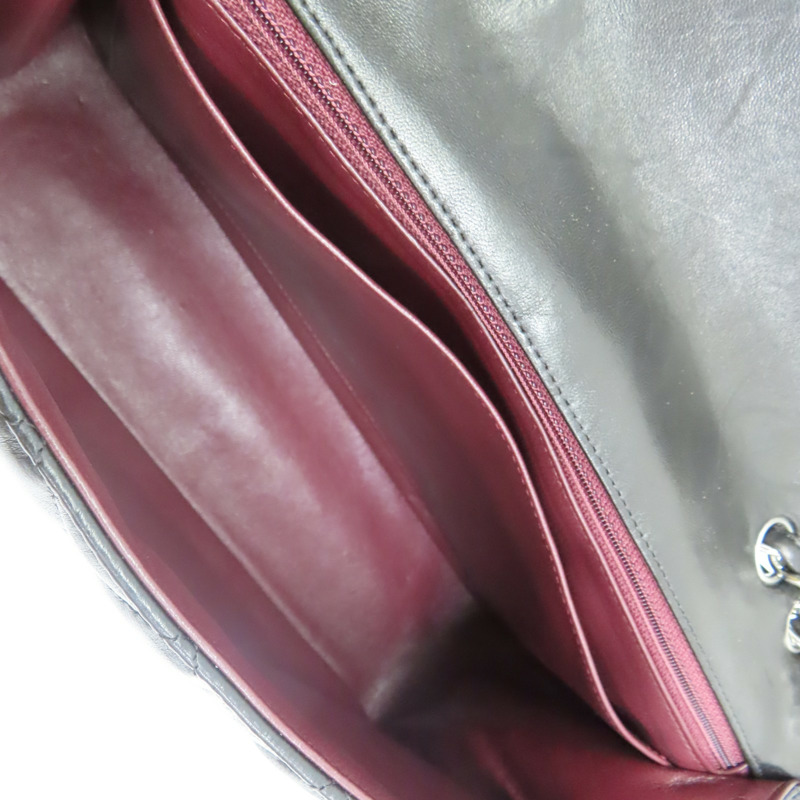 黑色 羊皮 COCO 30 鍊帶 肩背包 銀扣【CHANEL】 A58600-6