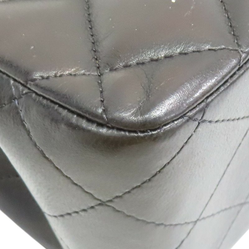 黑色 羊皮 COCO 30 鍊帶 肩背包 銀扣【CHANEL】 A58600-13