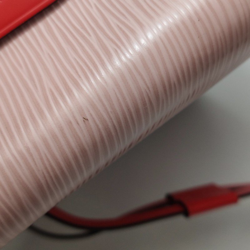 Louis Vuitton(LV)NEONOEBB牛皮水波紋抽繩斜挎包單肩包-13