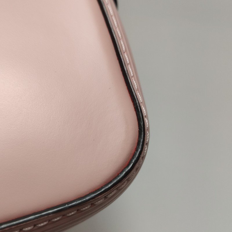 Louis Vuitton(LV)NEONOEBB牛皮水波紋抽繩斜挎包單肩包-14