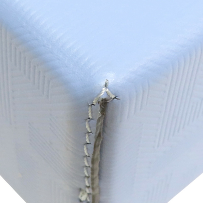 藍色 帆布小牛皮飾邊 Baguette Soft Trunk 硬殼 兩用包【FENDI 芬迪】 7VA565-11