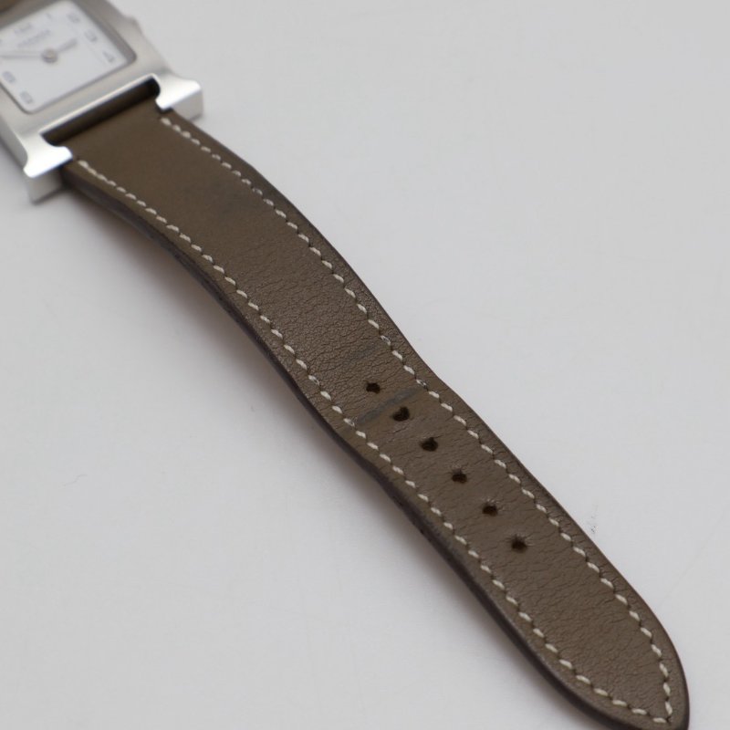 HERMES Heure H腕錶 - 21 灰銀 Y-6