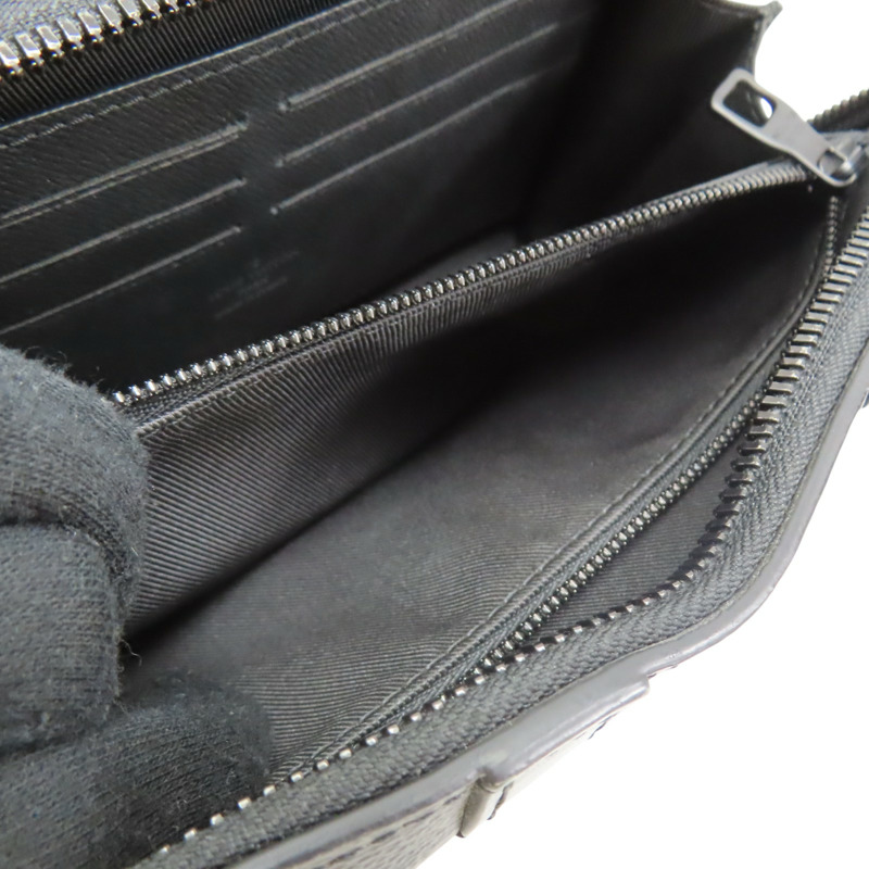 黑色 原花 Eclipse帆布 Soft Trunk 肩背包【LOUIS VUITTON LV 路易威登】 M69838-6