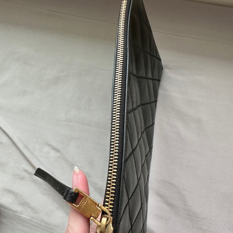 Givenchy紀梵希黑色小羊皮手拿包-5