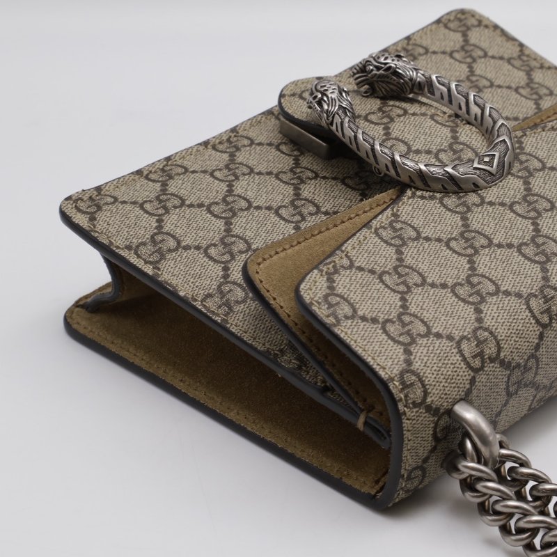 GUCCI Dionysus老花酒神包 - 小號烏木色-4