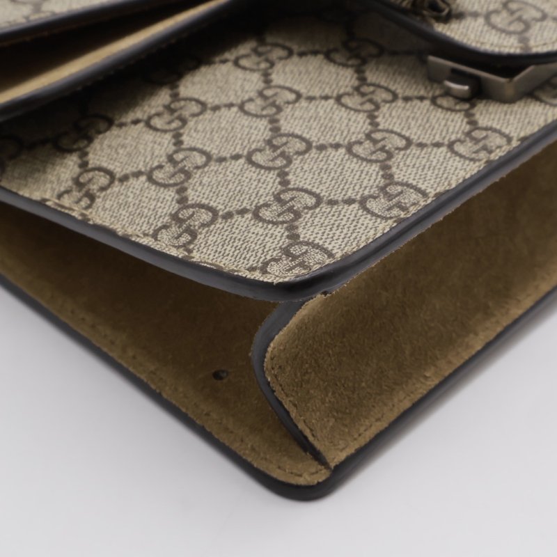 GUCCI Dionysus老花酒神包 - 小號烏木色-5