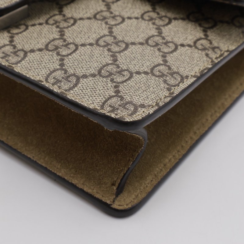 GUCCI Dionysus老花酒神包 - 小號烏木色-6