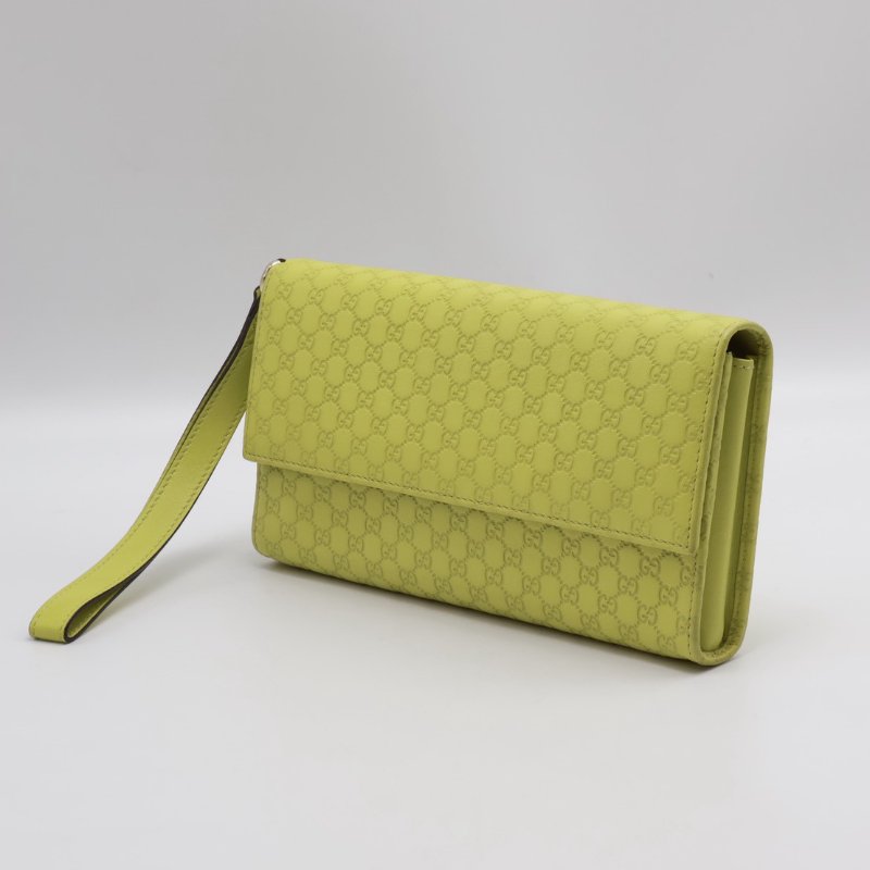 GUCCI 雙G壓紋四合一手拿包-10