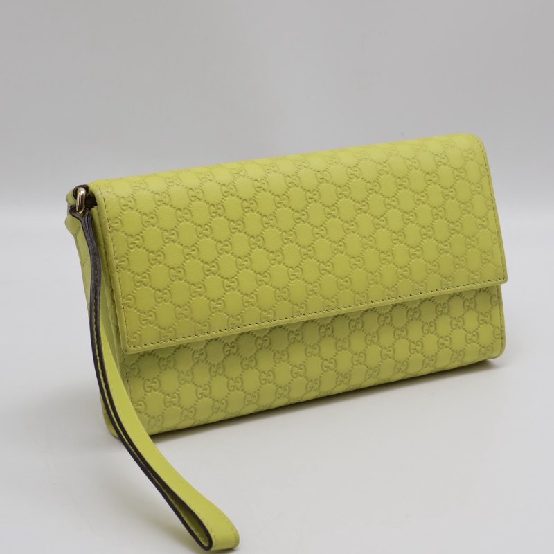 GUCCI 雙G壓紋四合一手拿包-11