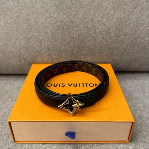 LV老花雙面皮帶（女）