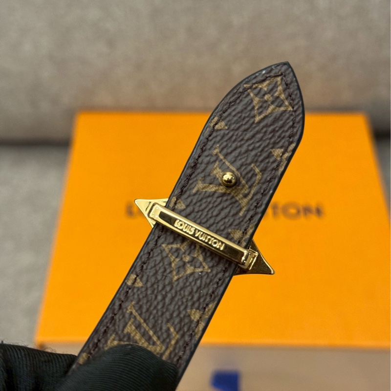 LV老花雙面皮帶(女)-3