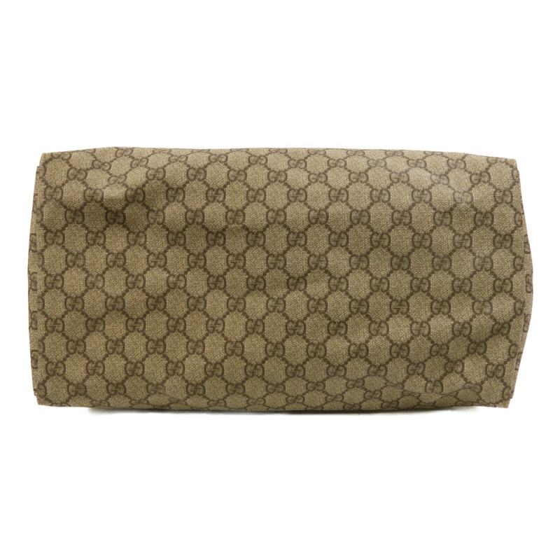 GUCCI 塗層帆布Shoulder Bag金扣肩背袋-3