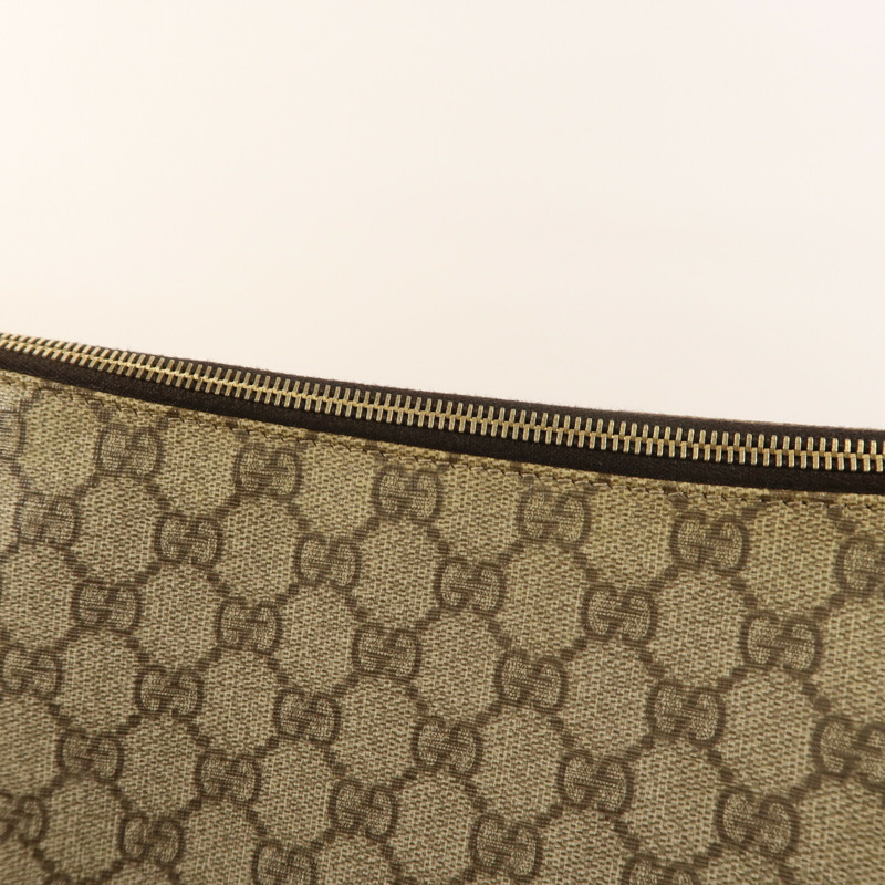 GUCCI 塗層帆布Shoulder Bag金扣肩背袋-15
